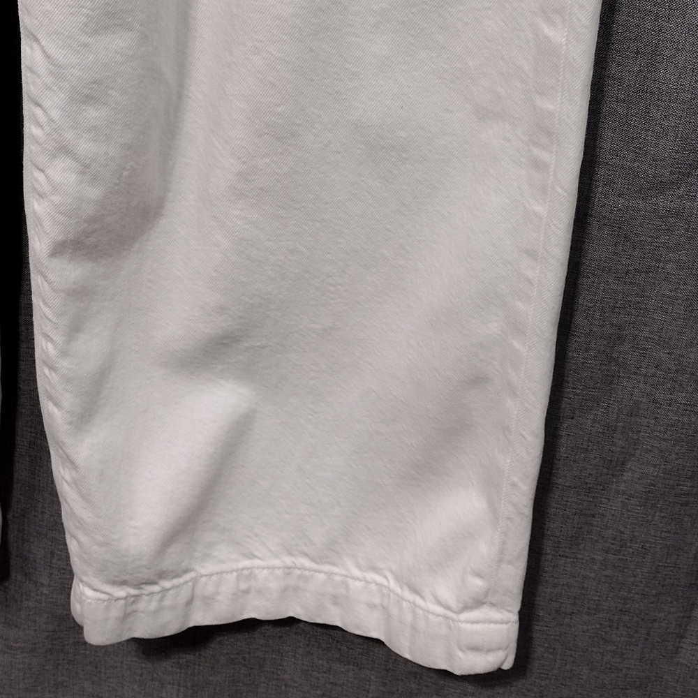 Madewell Baggy Straight Jeans Womens 32 White Casual Comfy Retro Minimalist - Picture 5 of 11